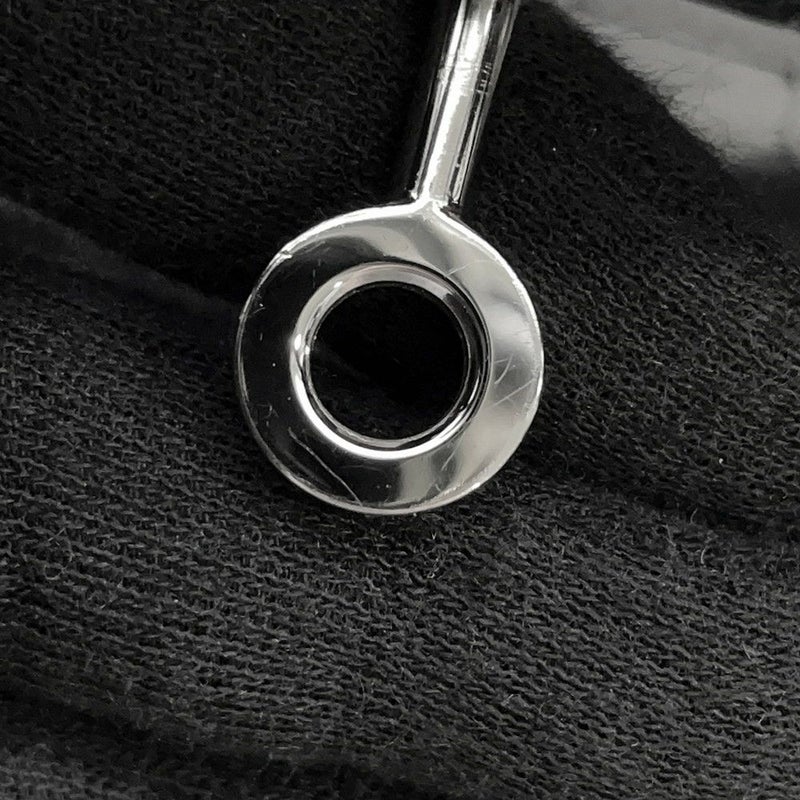 エルメス バーキン25 ブラック/シルバー金具  ニロティカスシャイン □M刻印 HERMES Birkin ハンドバッグ 黒