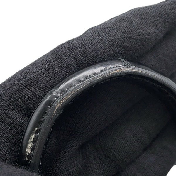 エルメス バーキン25 ブラック/シルバー金具  ニロティカスシャイン □M刻印 HERMES Birkin ハンドバッグ 黒