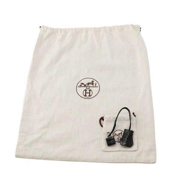 エルメス バーキン25 ブラック/シルバー金具  ニロティカスシャイン □M刻印 HERMES Birkin ハンドバッグ 黒