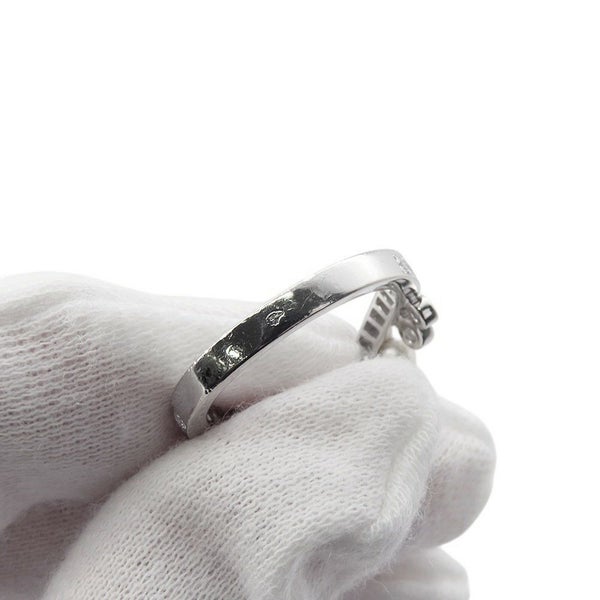 ショーメ リング ジョゼフィーヌ エグレット K18WG ダイヤ27P 計0.40ct/養殖アコヤパール5P リングサイズ50 083292