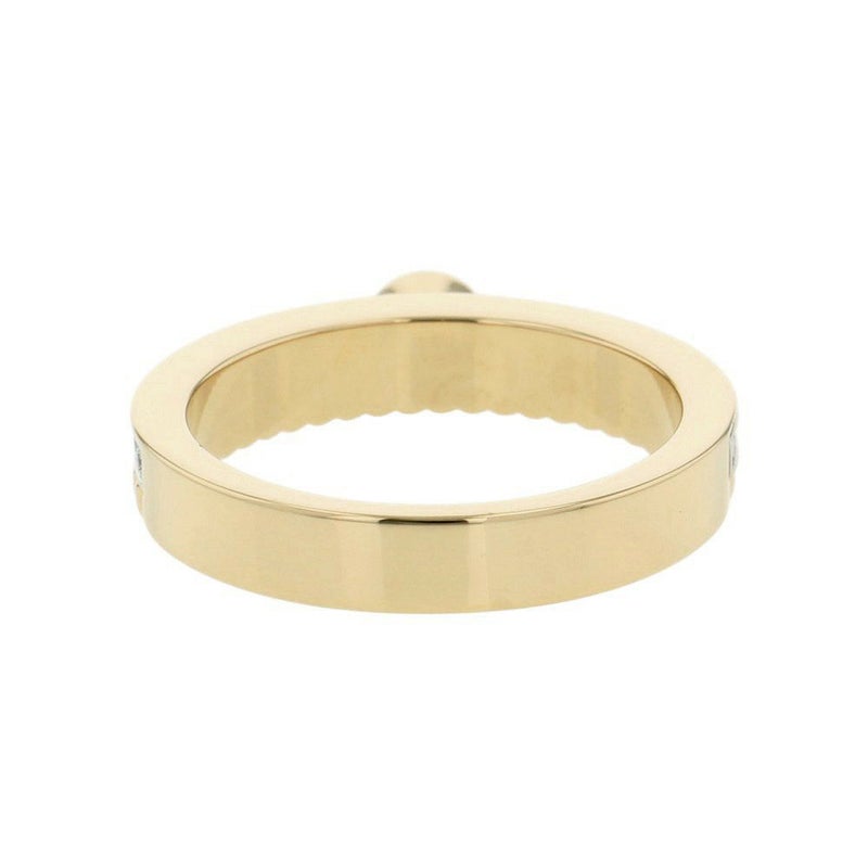 ブシュロン リング キャトル ラディアント ソリテール ダイヤ リング K18YG/K18WG リングサイズ52 JSL00084