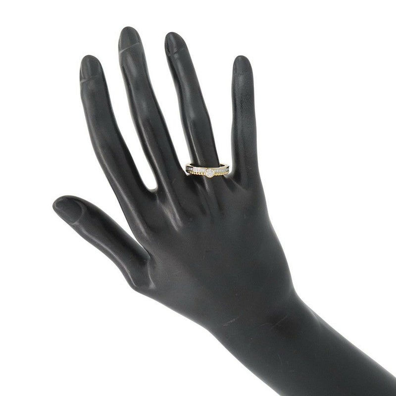 ブシュロン リング キャトル ラディアント ソリテール ダイヤ リング K18YG/K18WG リングサイズ52 JSL00084