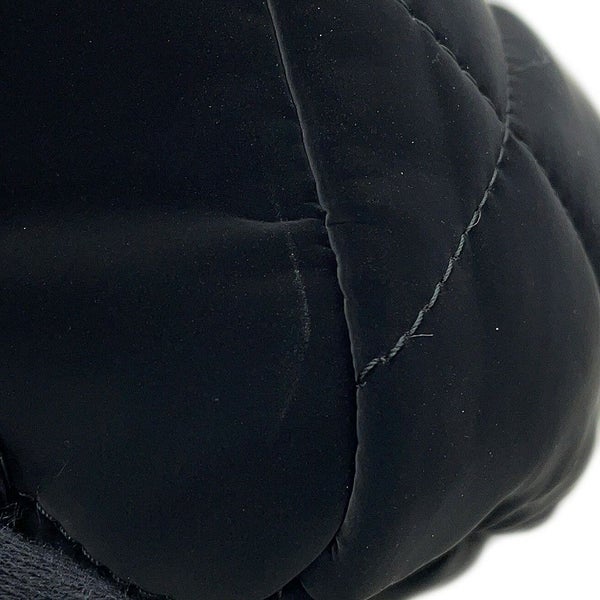 シャネル リュック マトラッセ ココマーク ベルベット エフェクト ナイロン AS5679 CHANEL バッグ バックパック 黒