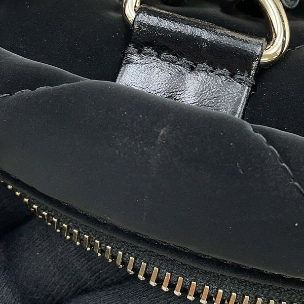 シャネル リュック マトラッセ ココマーク ベルベット エフェクト ナイロン AS5679 CHANEL バッグ バックパック 黒