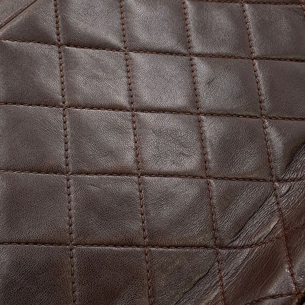 シャネル チェーンショルダーバッグ マトラッセ ココマーク タッセル ラムスキン CHANEL