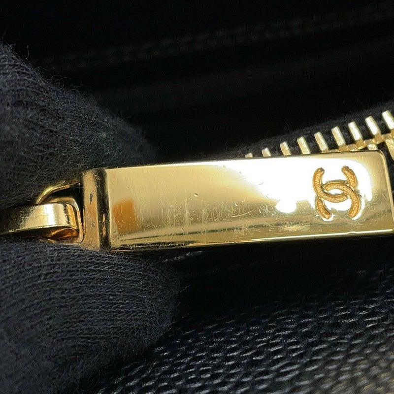 シャネル チェーントートバッグ マトラッセ ココマーク GST キャビアスキン A50995 CHANEL 黒