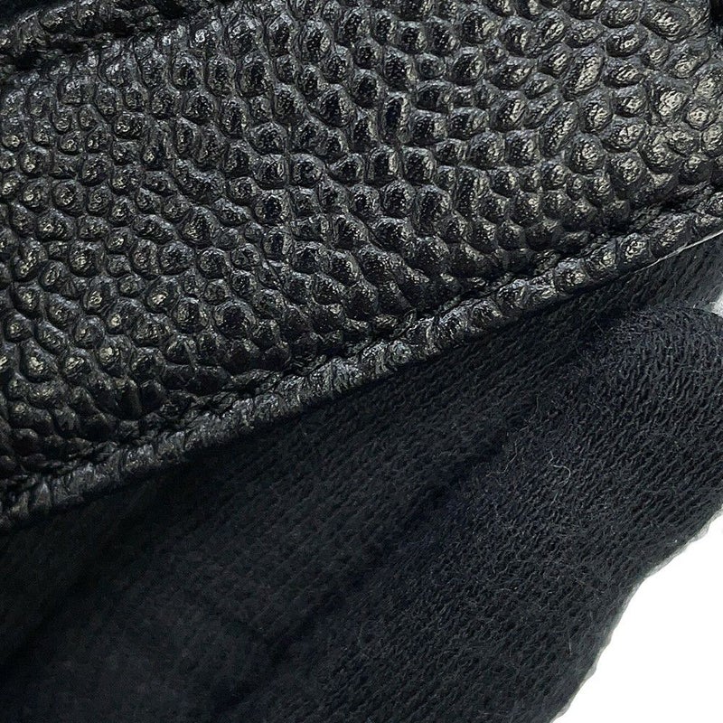 シャネル チェーントートバッグ マトラッセ ココマーク GST キャビアスキン A50995 CHANEL 黒