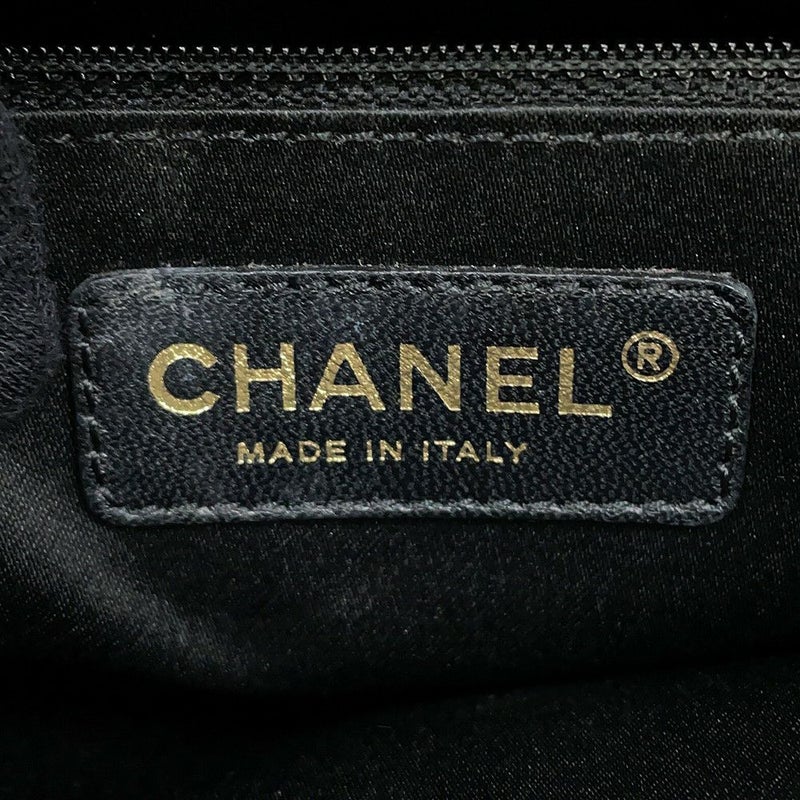 シャネル チェーントートバッグ マトラッセ ココマーク GST キャビアスキン A50995 CHANEL 黒