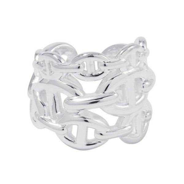 エルメス リング シェーヌダンクル アンシェネGM Enchainee SV925シルバー リングサイズ53 HERMES 指輪