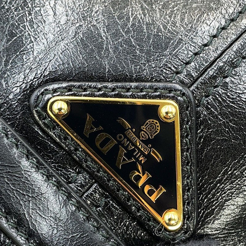 プラダ トートバッグ ボニー ラージ カーフレザー 1BA433 PRADA 2way 黒