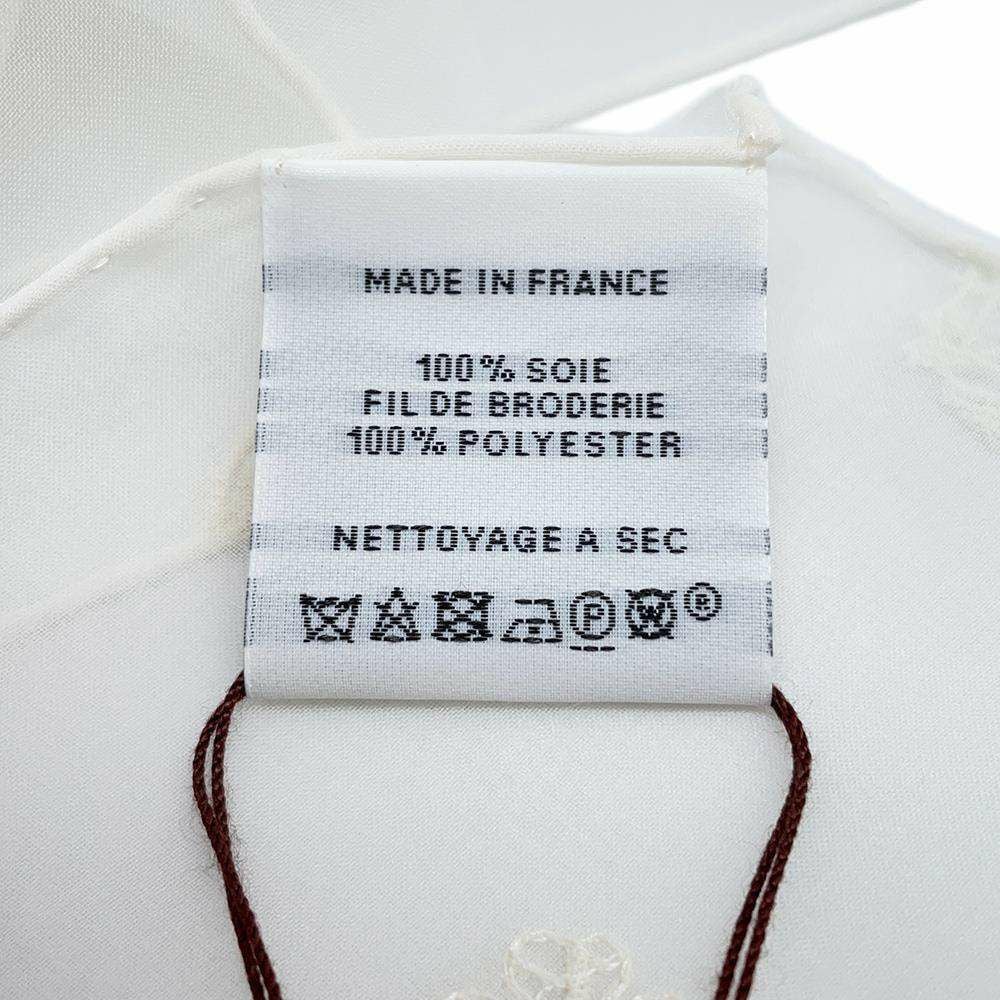 エルメス スカーフ カレ100 マルチチャーム Multicharms 刺繍 シルク