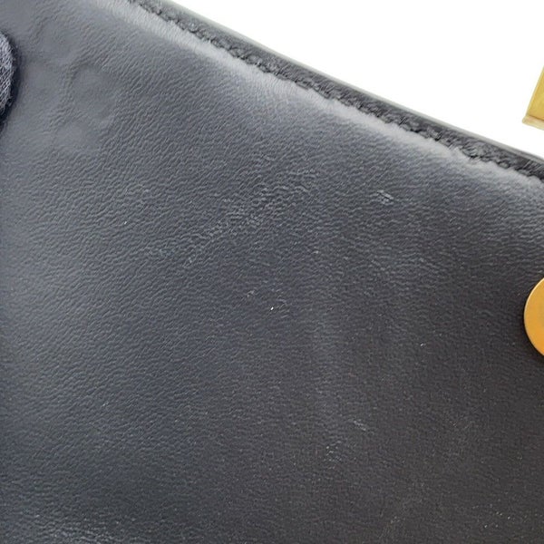 バレンシアガ ハンドバッグ アワーグラス Hourglass スモール レザー 593546 BALENCIAGA  2way 黒