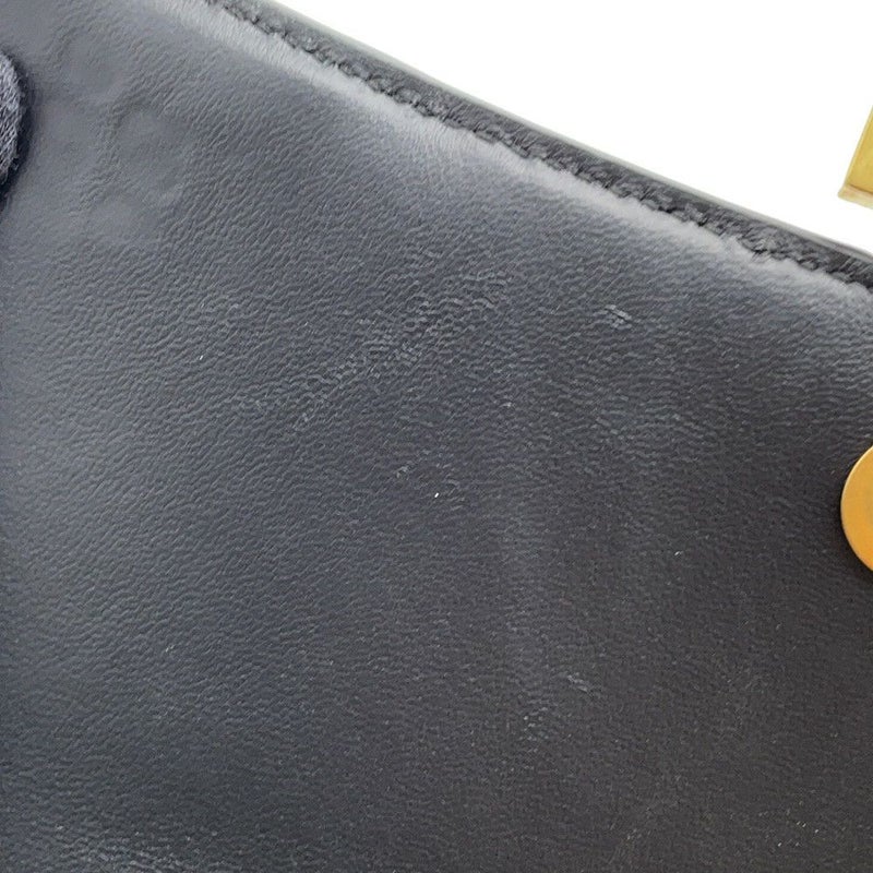 バレンシアガ ハンドバッグ アワーグラス Hourglass スモール レザー 593546 BALENCIAGA  2way 黒