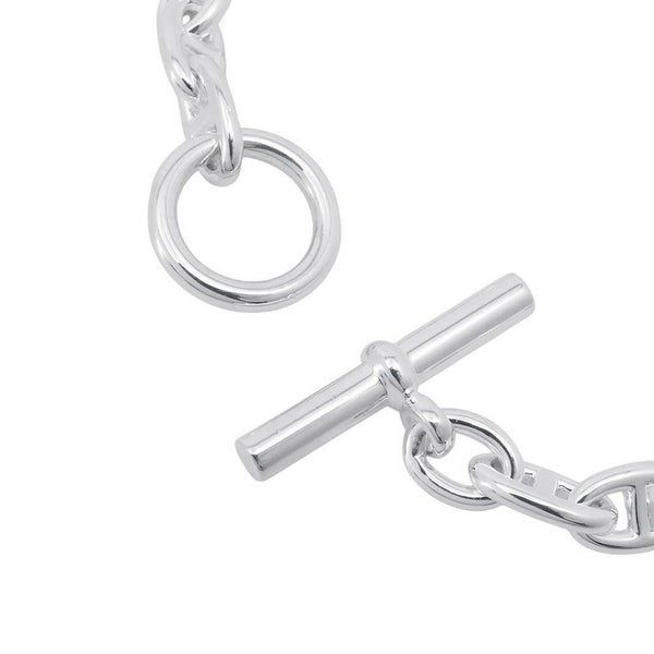 エルメス ブレスレット シェーヌダンクルTPM 22コマ SV925シルバー HERMES ジュエリー