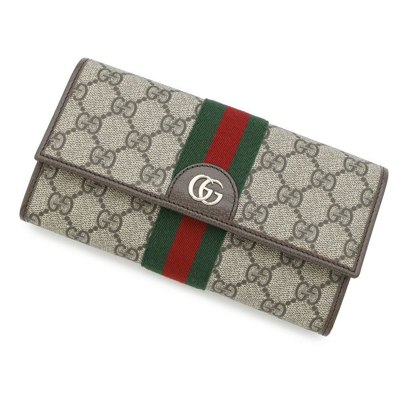 グッチ 長財布 GGスプリーム オフィディア コンチネンタルウォレット PVC 838485 GUCCI