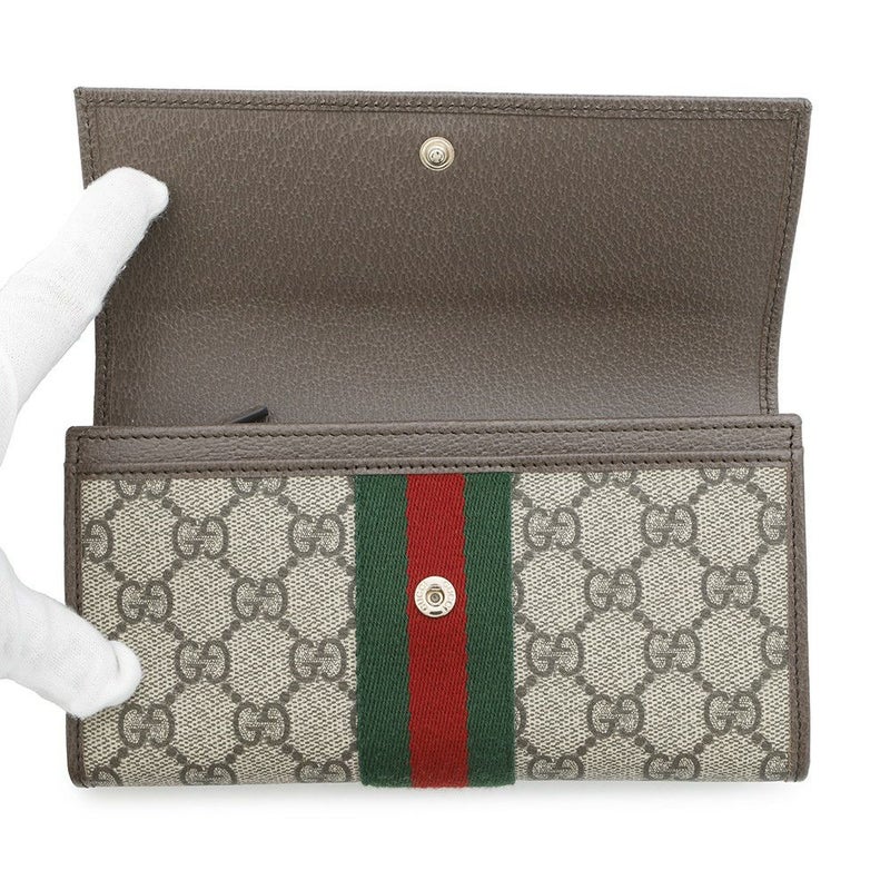 グッチ 長財布 GGスプリーム オフィディア コンチネンタルウォレット PVC 838485 GUCCI