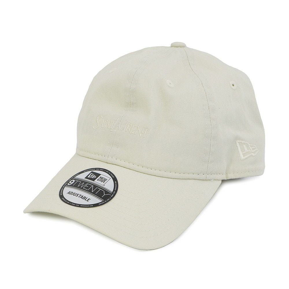 サンローランパリ キャップ NEW ERA ニューエラコラボ ロゴ コットン