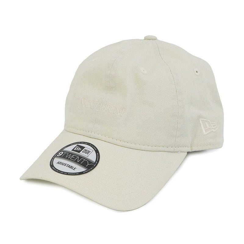 サンローランパリ キャップ NEW ERA ニューエラコラボ ロゴ コットン 801524 SAINT LAURENT PARIS