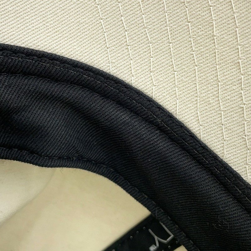 サンローランパリ キャップ NEW ERA ニューエラコラボ ロゴ コットン 801524 SAINT LAURENT PARIS