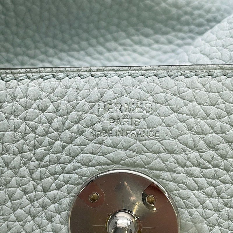 エルメス ハンドバッグ リンディ26 ブルーペール/シルバー金具 トリヨンクレマンス D刻印 2wayショルダー