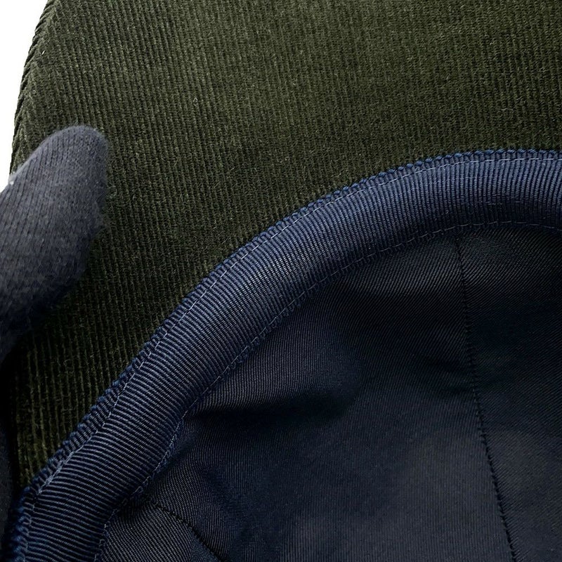 エルメス キャップ ライリー・デュオ コーデュロイ サイズ58 HERMES キャスケット  帽子 メンズ