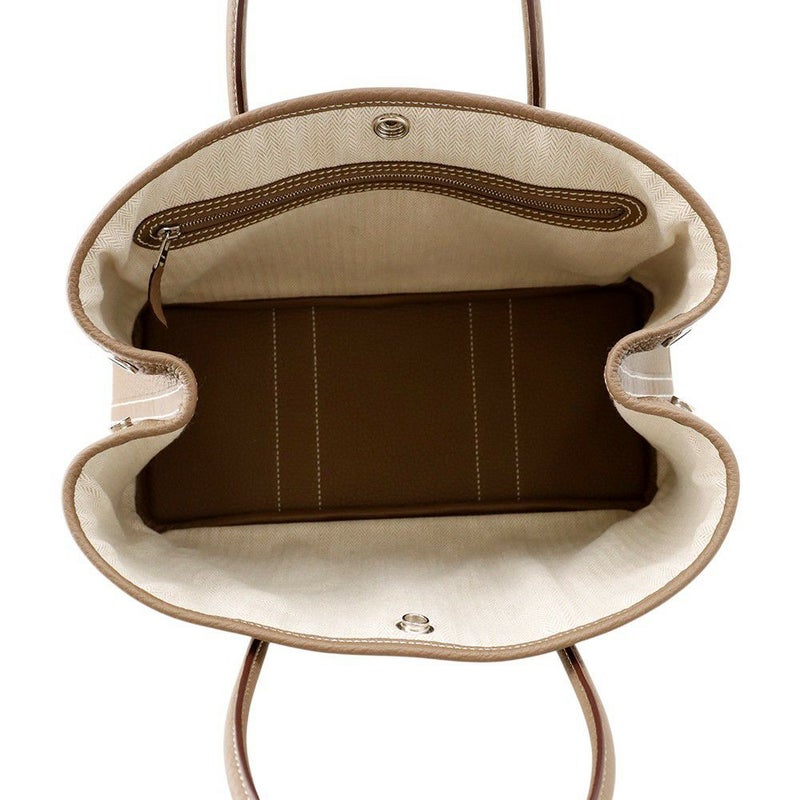 エルメス トートバッグ ガーデンパーティTPM エトゥープ/シルバー金具 ネゴンダ D刻印