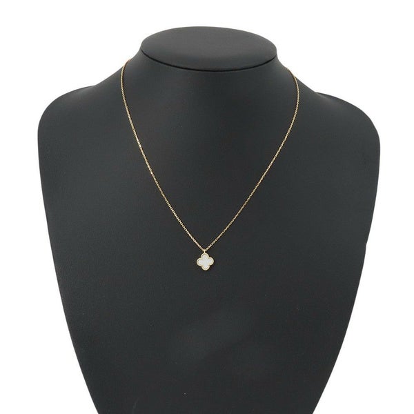 ヴァンクリーフ&アーペル ネックレス スウィート アルハンブラ ペンダント マザーオブパール K18YGイエローゴールド VCARF69100