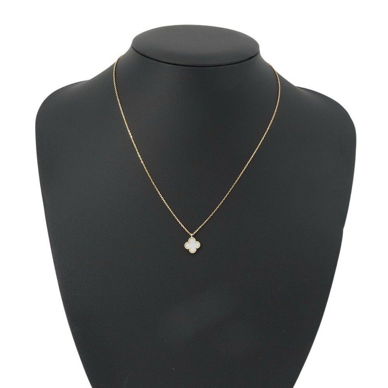 ヴァンクリーフ&アーペル ネックレス スウィート アルハンブラ ペンダント マザーオブパール K18YGイエローゴールド VCARF69100