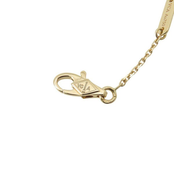 ヴァンクリーフ&アーペル ネックレス スウィート アルハンブラ ペンダント マザーオブパール K18YGイエローゴールド VCARF69100