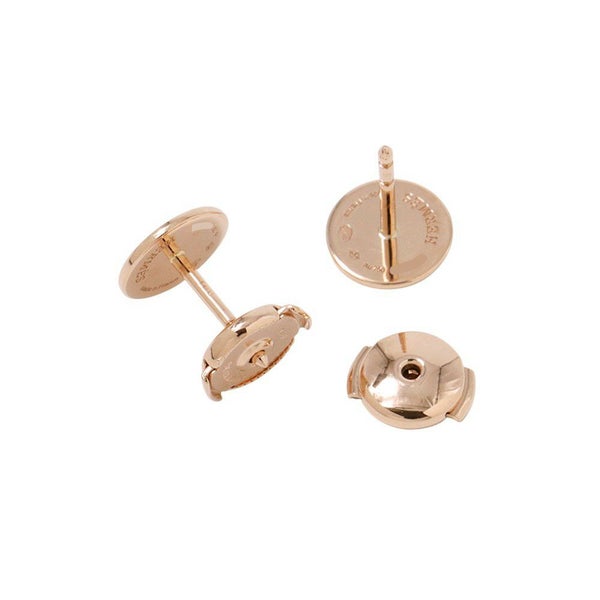 エルメス ピアス エクスリブリス Earrings K18PGピンクゴールド HERMES ジュエリー