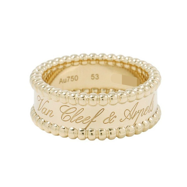 ヴァンクリーフ&アーペル リング シニアチュール K18YGイエローゴールド サイズ53  VCARO3Y653 V&A