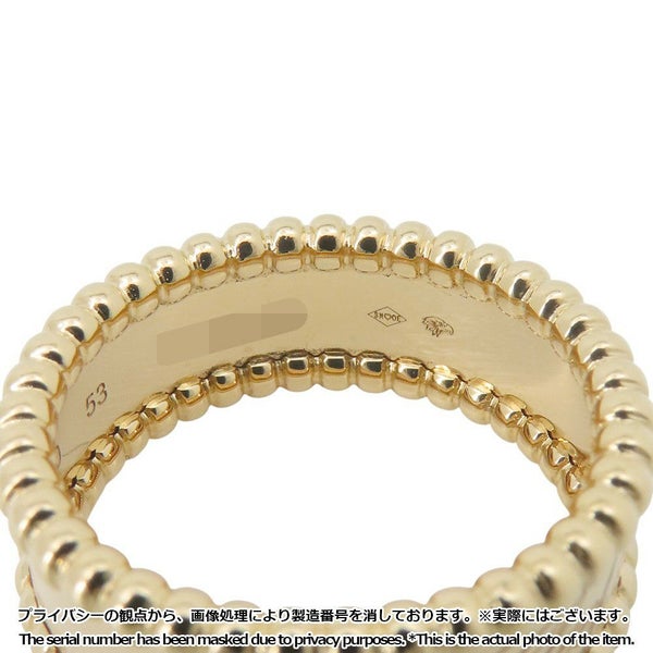 ヴァンクリーフ&アーペル リング シニアチュール K18YGイエローゴールド サイズ53  VCARO3Y653 V&A