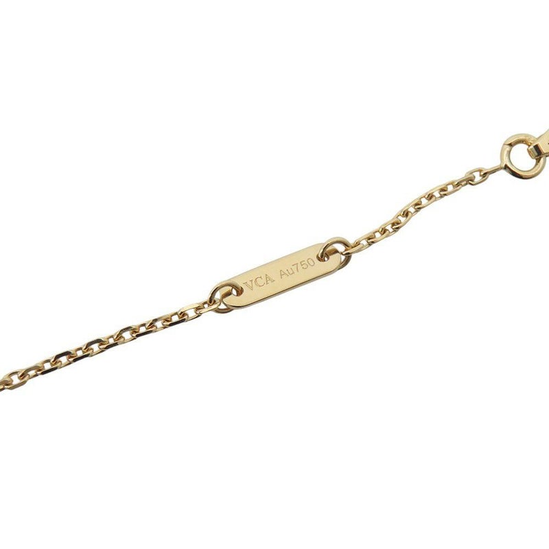 ヴァンクリーフ&アーペル ネックレス フリヴォル ペンダント ミニモデル エメラルド 1P 0.04ct K18YGイエローゴールド VCARP7SB00