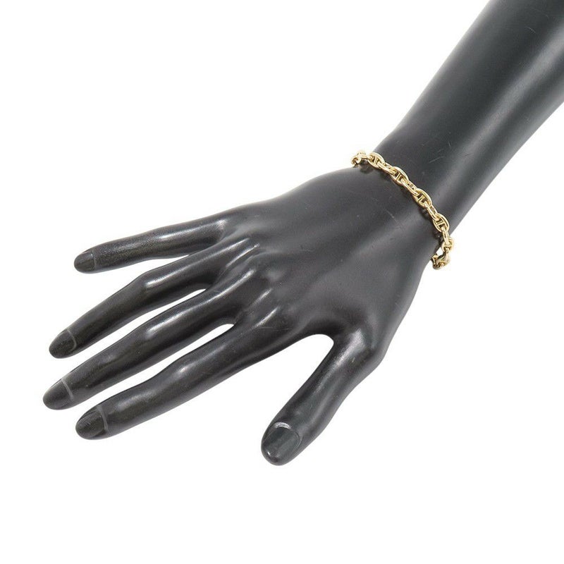 エルメス ブレスレット シェーヌダンクルTPM 24コマ K18YGイエローゴールド HERMES ジュエリー