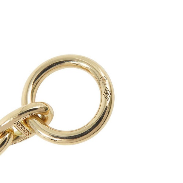 エルメス ブレスレット シェーヌダンクルTPM 28コマ K18YGイエローゴールド HERMES ジュエリー