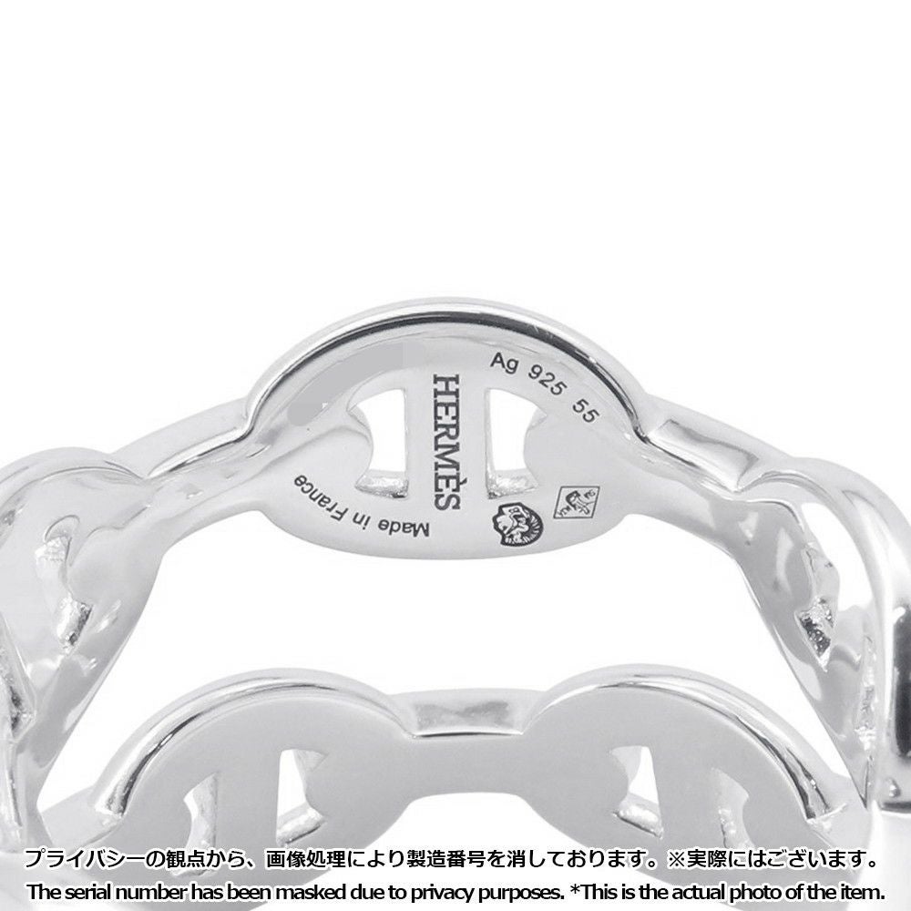 エルメス リング ダブル アンシェネ PM Enchainee SV925シルバー エルメス リング ダブル アンシェネ PM Enchainee SV925シルバー