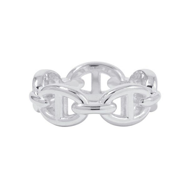 エルメス リング シェーヌダンクル アンシェネPM Enchainee SV925シルバー リングサイズ53 HERMES ジュエリー