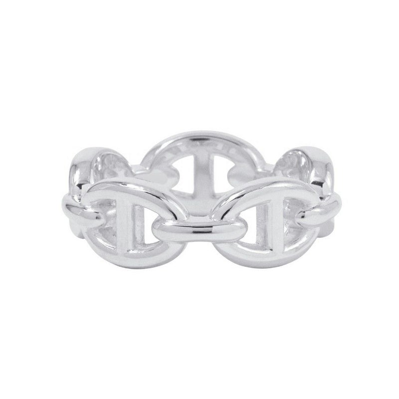 エルメス リング シェーヌダンクル アンシェネPM Enchainee SV925シルバー リングサイズ53 HERMES ジュエリー