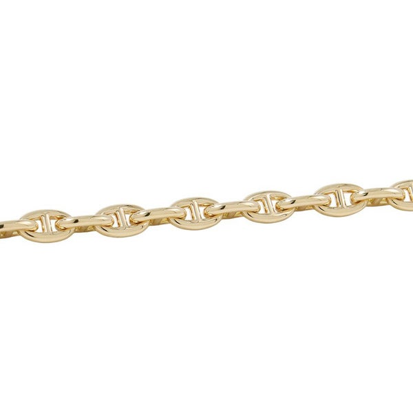 エルメス ブレスレット シェーヌダンクルTPM 26コマ K18YGイエローゴールド HERMES ジュエリー