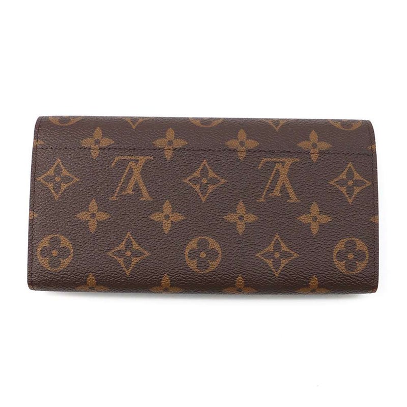 ルイヴィトン 長財布 モノグラム ポルトフォイユ・サラ M60531 LOUIS VUITTON ブラウン