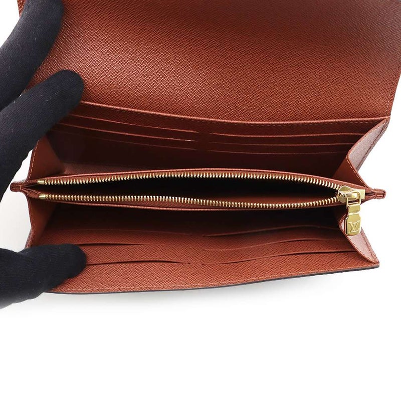 ルイヴィトン 長財布 モノグラム ポルトフォイユ・サラ M60531 LOUIS VUITTON ブラウン