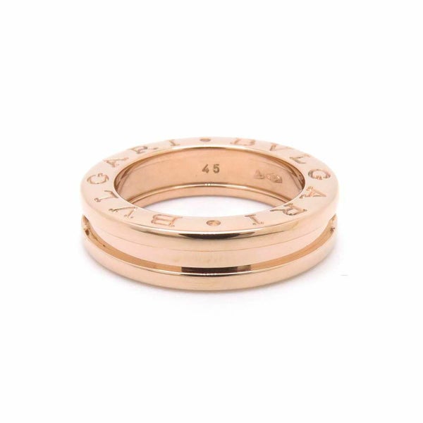 ブルガリ リング ビーゼロワン B-zero1 1バンド K18PGピンクゴールド サイズ45 336003 BVLGARI 指輪 ジュエリー