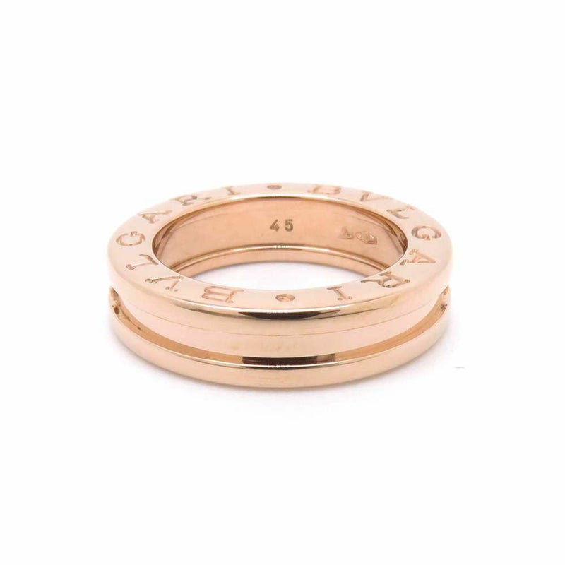 ブルガリ リング ビーゼロワン B-zero1 1バンド K18PGピンクゴールド サイズ45 336003 BVLGARI 指輪 ジュエリー