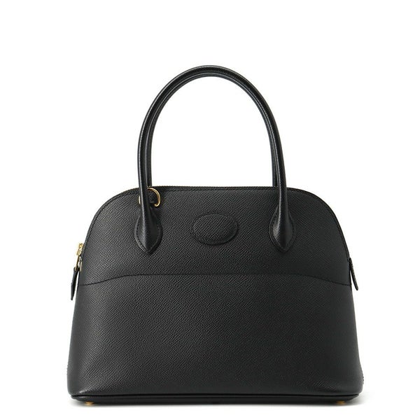 エルメス ハンドバッグ ボリード27 ブラック/ゴールド金具 エプソン C刻印 2wayショルダー 黒