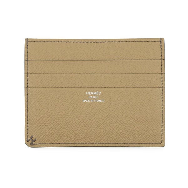 エルメス カードケース Hセリエ プシエール/ツンドラ エプソン K刻印 HERMES カード
