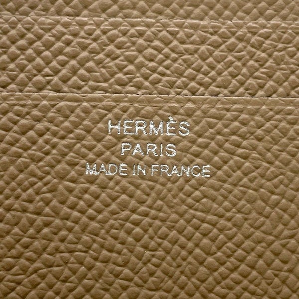 エルメス カードケース Hセリエ プシエール/ツンドラ エプソン K刻印 HERMES カード