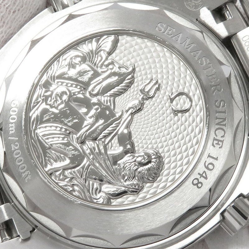 オメガ シーマスター プラネットオーシャン 600M コーアクシャル マスター クロノメーター 215.30.40.20.03.002 腕時計 サマーブルー文字盤