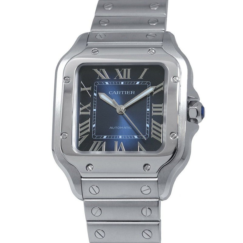 カルティエ サントス ドゥ カルティエ WSSA0063 Cartier 腕時計 ブルー文字盤