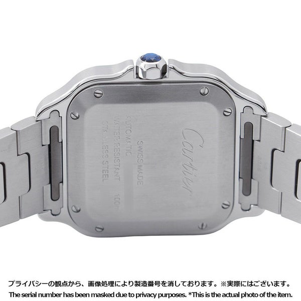 カルティエ サントス ドゥ カルティエ WSSA0063 Cartier 腕時計 ブルー文字盤