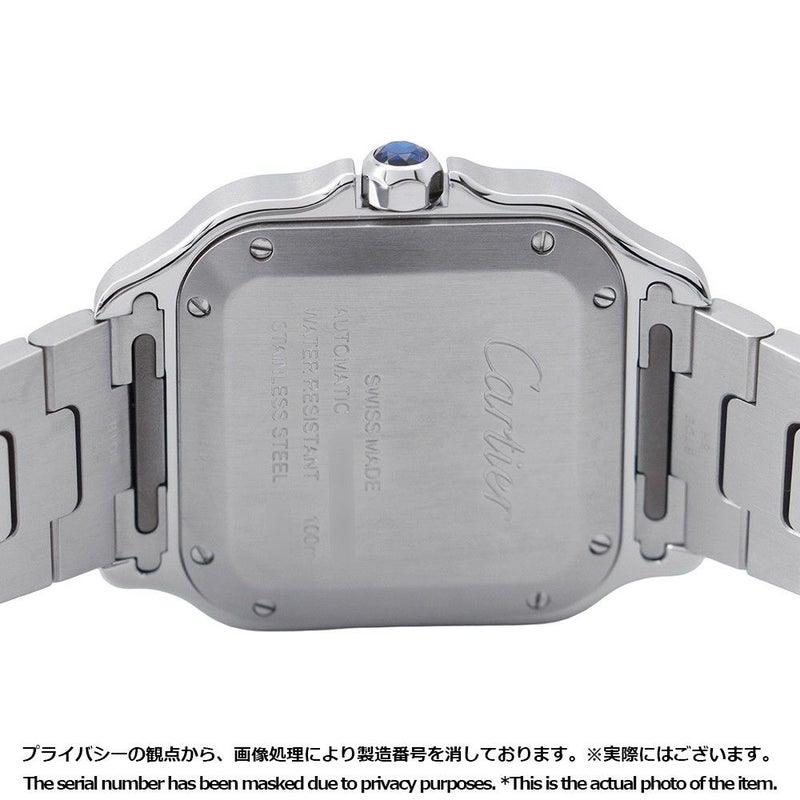 カルティエ サントス ドゥ カルティエ WSSA0063 Cartier 腕時計 ブルー文字盤